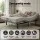 Artiss Queen Electric Adjustable Bed Frame and Giselle 15cm Memory Foam Mattress Set with Zero Gravity