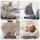 Artiss Queen Electric Adjustable Bed Frame and Giselle 15cm Memory Foam Mattress Set with Zero Gravity