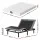 Artiss Adjustable Double Electric Bed Frame with Giselle 20cm Memory Foam Mattress Combo (Black)  double