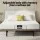 Artiss Queen Electric Adjustable Bed Frame with Giselle PURE 20cm Memory Foam Mattress Combo Black