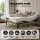 Artiss Queen Electric Adjustable Bed Frame with Giselle PURE 20cm Memory Foam Mattress Combo Black