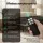 Artiss King Adjustable Bed Frame with Giselle SHADOW 18cm Memory Foam Mattress Combo Black Adjustable Base