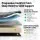 Giselle Bedding King Memory Foam Mattress 25cm Gel Infused Foam Removable Cover Black and White