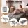 Giselle Bedding Single Folding Bed with 15cm Foam Mattress Metal Frame Guest Bed with Under-Bed Storage