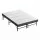 Giselle Bedding Queen Folding Bed with 10cm Mattress Metal Frame Guest Bed Bamboo Cover Four-Fold Design