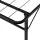 Artiss King Single Folding Bed Frame - Powder-Coated Metal Base, 36cm High, Storage Space, No Tools Needed, Black