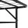 Artiss Folding Queen Bed Frame Metal Base, Powder-Coated Steel, Foldable, 36cm High, Black, 300kg Capacity