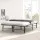 Artiss Folding Queen Bed Frame Metal Base, Powder-Coated Steel, Foldable, 36cm High, Black, 300kg Capacity