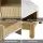 Artiss Entertainment Unit and Coffee Table Set 150cm with Storage Drawers Pine Marble Finish Fluted Design