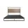 Artiss Dane King Single Bed Frame - Industrial Design, Metal, Wood, Black, Dark Wood, Sturdy Steel, 150kg Capacity