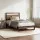 Artiss Dane Single Size Bed Frame - Industrial Metal,; Wood Design, Sturdy Steel, Rust-Resistant, Fits 90x190cm Mattress