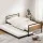Artiss DEAN Metal Trundle Daybed - Single Size, Industrial Style, Black, Rust-Resistant, Easy Assembly, 1-Year Warranty