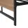 Artiss DREW Double Size Bed Frame Black Metal Base with MDF Headboard, Heavy Duty Mattress Platform, Storage Space