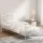 Artiss Bed Frame, Metal, Single Size, White, 192x94x93cm, Provincial Style, Rust-Resistant, Storage Space