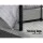 Artiss Leo Double Bed Frame - Black Metal, Country Style, Powder-Coated Steel, Ample Storage, 300kg Capacity