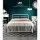 Artiss Leo Metal Bed Frame Double - White, Powder-Coated Steel, Strong Support, Ample Under-Bed Storage, Easy Assembly