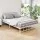 Artiss Leo Metal Bed Frame Double - White, Powder-Coated Steel, Strong Support, Ample Under-Bed Storage, Easy Assembly