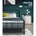 Artiss Leo Queen Bed Frame - Black Powder-Coated Steel, Country-Style Design, Strong Support, Ample Underbed Storage