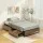 Artiss Oslo Single Bed Frame Metal and MDF Industrial Design with 2 Underbed Drawers 190x90cm Mattress Fit
