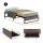 Artiss Oslo Single Bed Frame Metal and MDF Industrial Design with 2 Underbed Drawers 190x90cm Mattress Fit