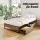 Artiss Oslo Single Bed Frame Metal and MDF Industrial Design with 2 Underbed Drawers 190x90cm Mattress Fit