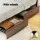 Artiss Oslo Single Bed Frame Metal and MDF Industrial Design with 2 Underbed Drawers 190x90cm Mattress Fit