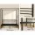 Artiss Double Bed Frame, Metal, Black, 199x143x183cm, Canopy Four-Poster Design, Modern Minimalist Style