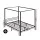 Artiss Queen Size Bed Frame, Metal, Black, 212x159x183cm, Four-Poster Canopy, Modern Design, Durable & Stylish