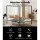 Artiss Queen Size Bed Frame, Metal, Black, 212x159x183cm, Four-Poster Canopy, Modern Design, Durable & Stylish
