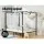 Artiss Queen Size Bed Frame, Metal, Black, 212x159x183cm, Four-Poster Canopy, Modern Design, Durable & Stylish