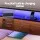 Artiss Metal Bed Frame King Size with 4 Storage Drawers, LED Headboard, Charging Station & Noise-Free Support