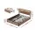Artiss Metal Bed Frame Queen Size with 4 Drawers, LED Headboard, Charging Station & Noise-Free Steel Slats