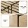 Artiss Double Metal Bed Frame with 32cm Euro Top Mattress 300kg Capacity Black 5 Zoned Pocket Springs