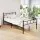 Artiss Sol King Single Bed Frame - Sturdy Black Metal with Powder-Coated Finish, Strong Support & Under-Bed Storage