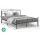 Artiss Sol Queen Bed Frame – Sturdy Black Metal, Powder-Coated Finish, Strong Support Beams, Ample Under-Bed Storage