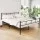 Artiss Sol Queen Bed Frame – Sturdy Black Metal, Powder-Coated Finish, Strong Support Beams, Ample Under-Bed Storage