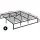 Artiss King Size Bed Frame, Metal, Black, 205x185x37cm, Rust-Resistant, Heavy Duty, Easy Assembly, Storage Space