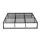 Artiss King Size Bed Frame, Metal, Black, 205x185x37cm, Rust-Resistant, Heavy Duty, Easy Assembly, Storage Space