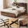 Artiss Double Metal Bed Frame with Charging Station 4 Drawers and Headboard Storage Oak 300kg