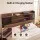 Artiss Queen Metal Bed Frame with Charging Station, 4 Drawers, Headboard Storage and 300kg Load Oak