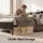 Artiss GRID Double Metal Bed Frame with RGB LED Lights Built‑in Charging Station and Storage Shelf 190x137cm