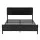 Artiss GRID Queen Metal Bed Frame with Storage Shelf Headboard LED Lights Type C USB AC Ports 300kg Capacity