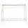 Artiss Single House Bed Frame Metal Canopy Storage Shelf with 180kg Capacity and 24cm Clearance White