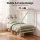 Artiss Single House Bed Frame Metal Canopy Storage Shelf with 180kg Capacity and 24cm Clearance White