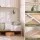 Artiss Single House Bed Frame Metal Canopy Storage Shelf with 180kg Capacity and 24cm Clearance White
