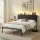 Artiss Queen Metal Bed Frame with App LED Lighting and Integrated Charging Station LAN USB Type C, Black