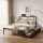 Artiss Double Metal Bed Frame with Charging Station, Storage Drawers, Headboard Shelf and 300kg Capacity Black