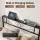 Artiss Double Metal Bed Frame with Charging Station, Storage Drawers, Headboard Shelf and 300kg Capacity Black