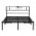 Artiss Queen Bed Frame with Charging Station, Storage Drawers, Headboard Shelf and 300kg Capacity Black Metal