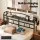 Artiss WAVE Queen Metal Bed Frame with Integrated Charging Station USB Type C MDF Headboard Black 225cm